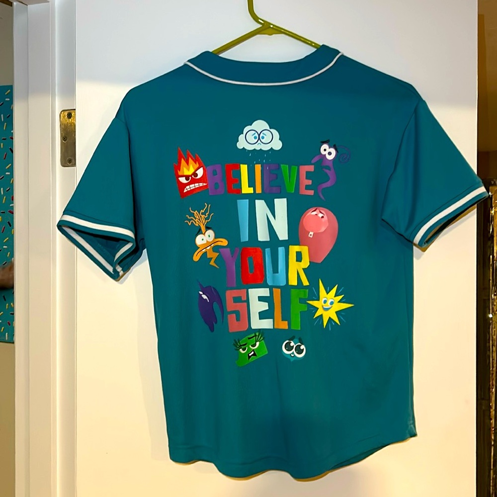 Disney’s Inside Out baseball jersey children’s size 13/14